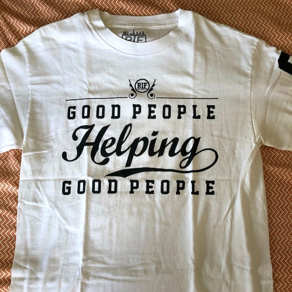 RIF LA Shirt Good People 8 Tee Shirt Size M